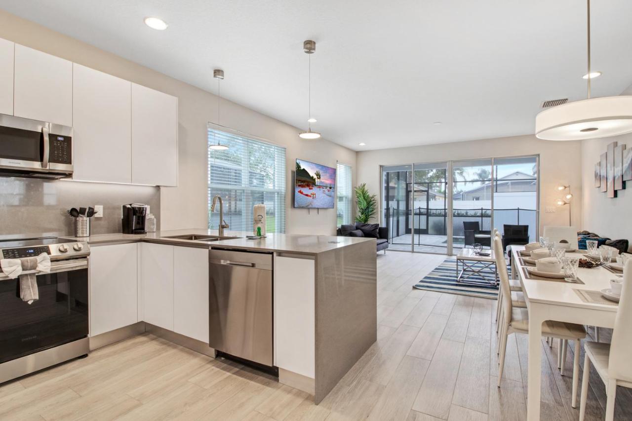 Modern Townhouse Near Disney With Heated Pool Orlando Buitenkant foto
